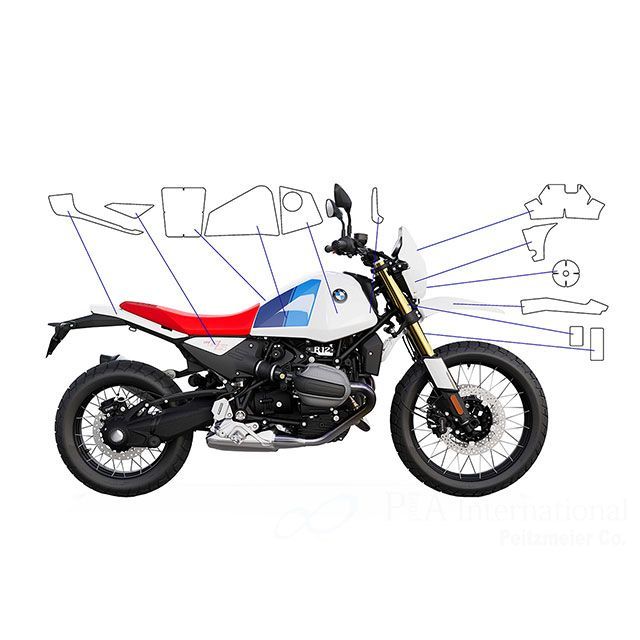 ワンダーリッヒ R12 G/S コンプリートプロテクション 「PremiumShield」（クリア） Wunderlich_2