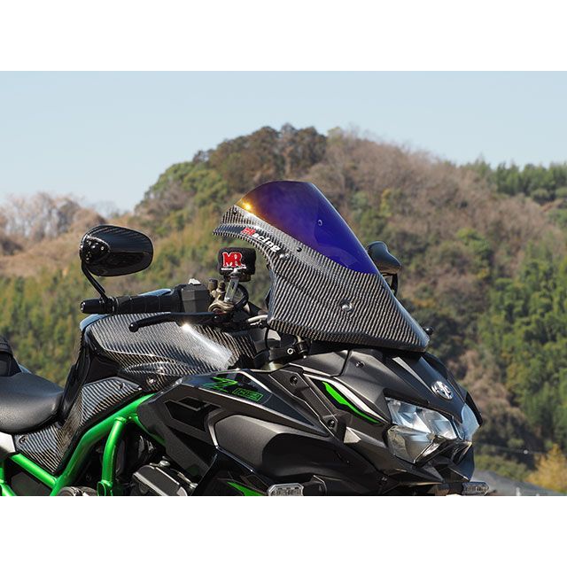 マジカルレーシング ZH2 バイザースクリーン 材質 平織りカーボン