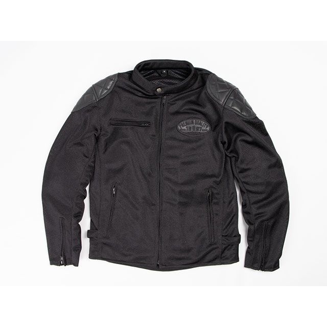 デグナー 2026春夏ひな型 26SJ-1 テキスタイルフルメッシュジャケット（黒いこと） 大きさ XL DEGNER