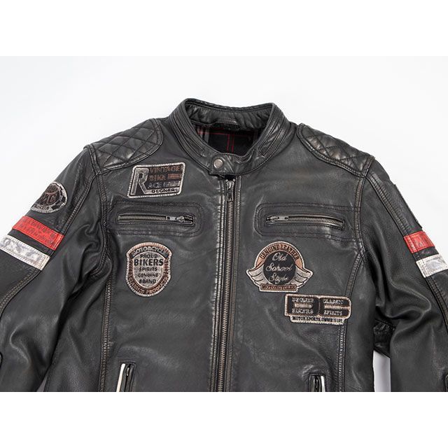デグナー 2026春夏モデル 26SJ-4 レザージャケット（ブラック） サイズ 2XL DEGNER_1