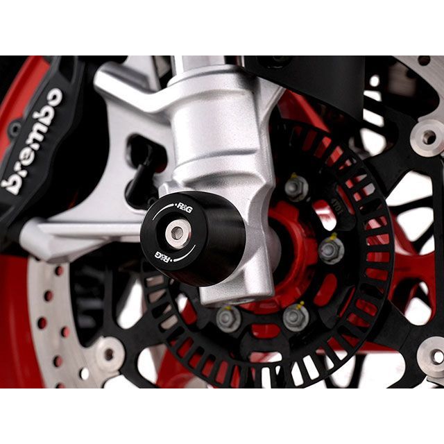 アールアンドジー RS660 フロントフォークプロテクター APEX TYPE（黒いこと） R&G