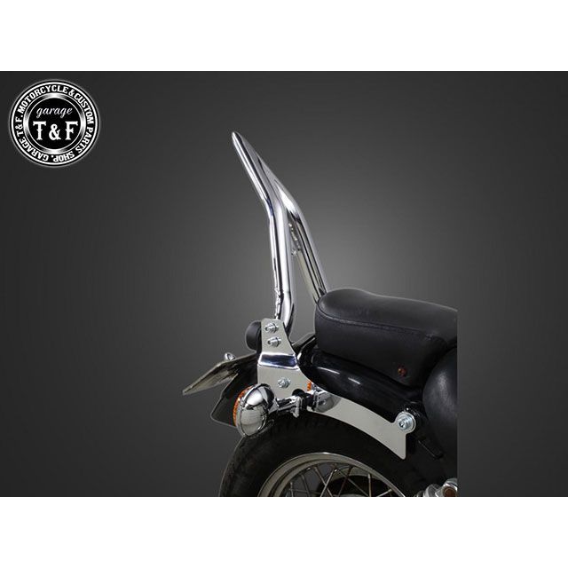 ガレージT&amp;F ビラーゴ250S ビラーゴ250 ビラーゴ250 極太φ38シーシーバーショート 純正フェンダー専用（メッキ） T&amp;F