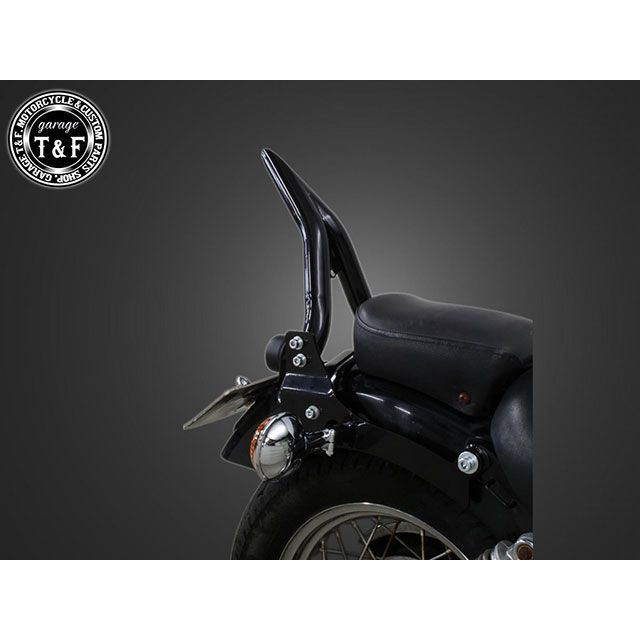 ガレージT&amp;F ビラーゴ250S ビラーゴ250 ビラーゴ250 極太φ38シーシーバーショート 純正フェンダー専用（ブラック） T&amp;F