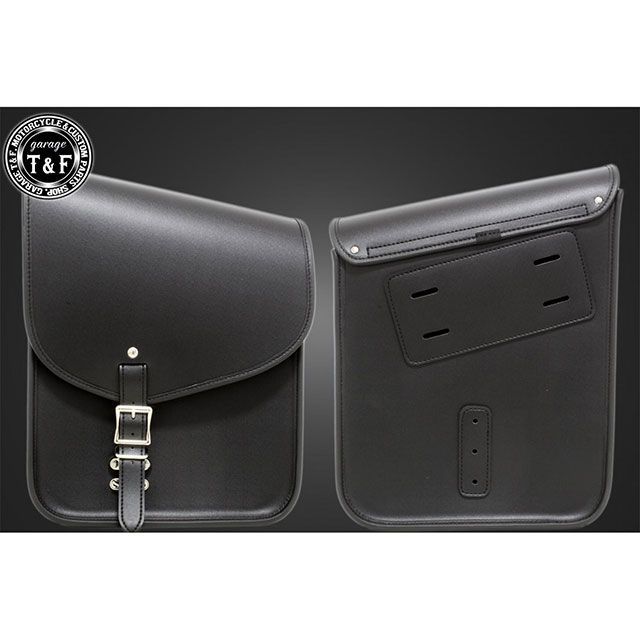 ガレージT&F レブル250 レブル250 ショートリアフェンダー用サドルバックSET（ブラック） T&F_2