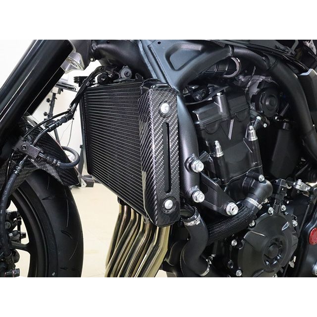 SPEEDRA CB1000F CB1000F SE ラジエターサイドカバー 左右セット ドライカーボン 仕様 綾織り艶消し SPEEDRA_2