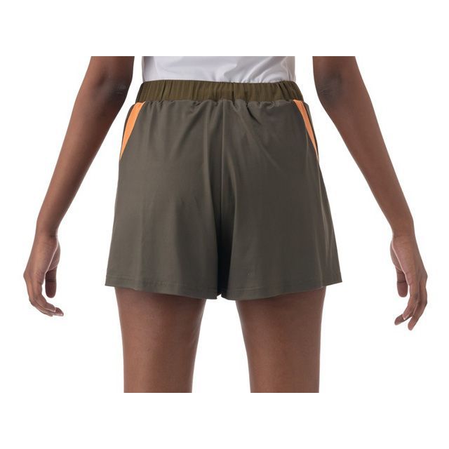 ヨネックス 25097 ウィメンズショートパンツ（オイルブラウン） サイズ L YONEX_2