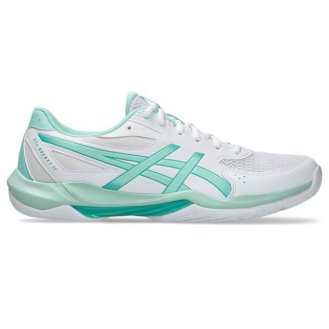アシックス 1073A080 GEL-ROCKET 12（WHITE/FRESH ICE） サイズ 25.5cm ASICS