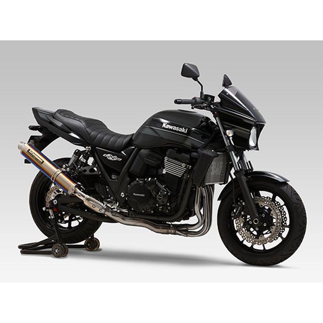 Slip-On サイクロン LEPTOS チタンブルーカバー 政府認証 Slip-On