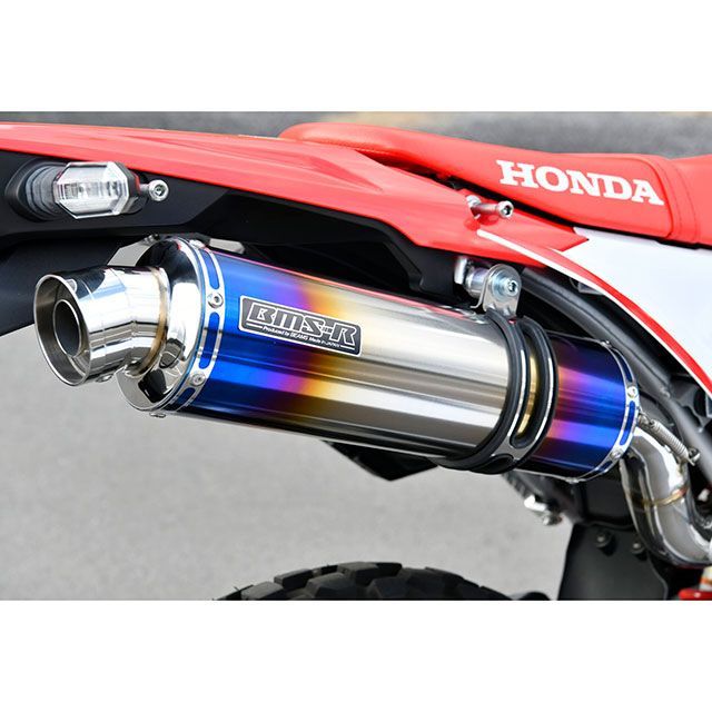 BMS CRF250L R-EVO ヒートチタン スリップオン 政府認証 BMS RACING FACTORY