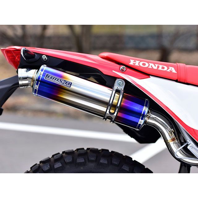 BMS CRF250L R-EVO ヒートチタン スリップオン 政府認証 BMS RACING FACTORY_1
