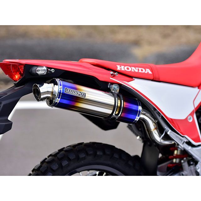 BMS CRF250L R-EVO ヒートチタン スリップオン 政府認証 BMS RACING FACTORY_2