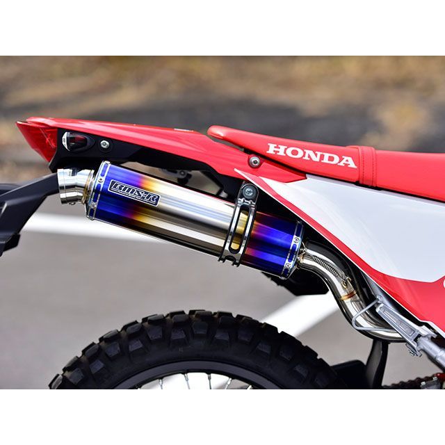 BMS CRF250L R-EVO ヒートチタン スリップオン 政府認証 BMS RACING FACTORY_3