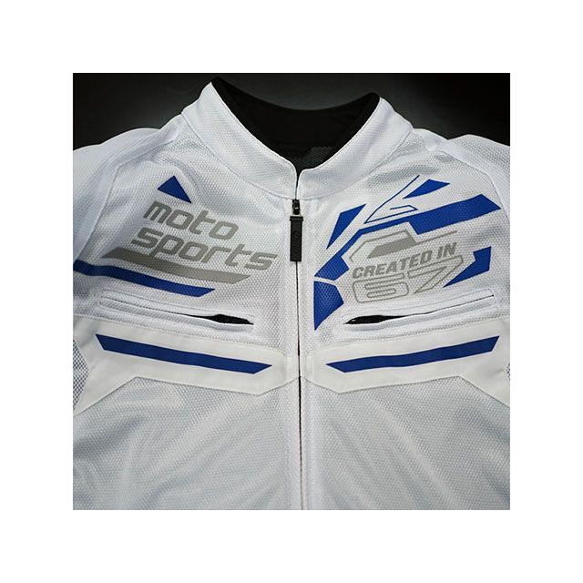 エルフ ライディングウェア 2026春夏モデル EJ-S123 キアロジャケット（ブラック/グリーン） サイズ 4L elf riding wear_4