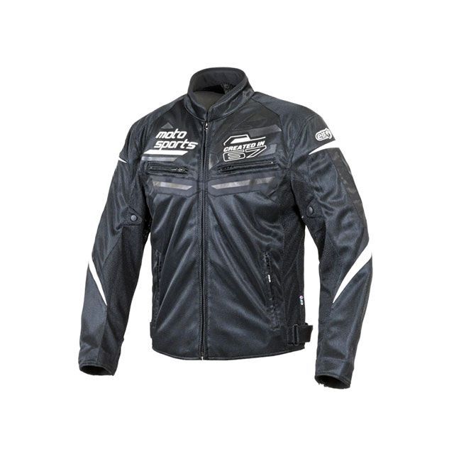 エルフ ライディングウェア 2026春夏モデル EJ-S123 キアロジャケット（ブラック/ブラック） サイズ 4L elf riding wear