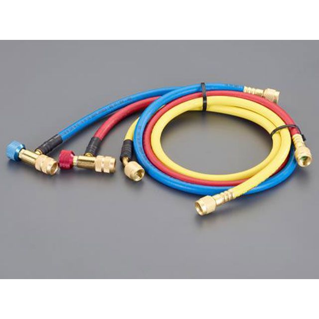エスコ 90cm/R32・R410A バルブ付チャージングホースセット ESCO 12,506円