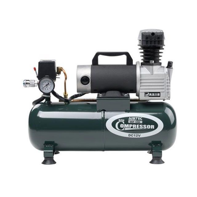 エスコ DC12V/187W エアーコンプレッサー（タンク8L） ESCO