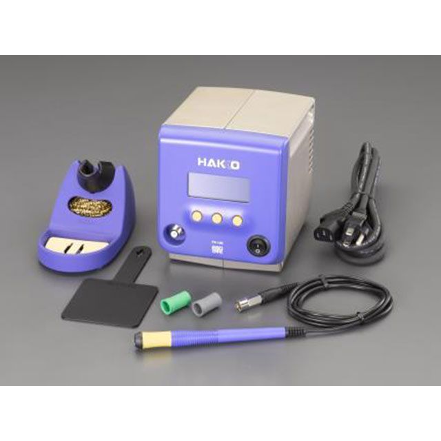 エスコ 100V/85W コントローラ付半田ごて（温度表示付） ESCO