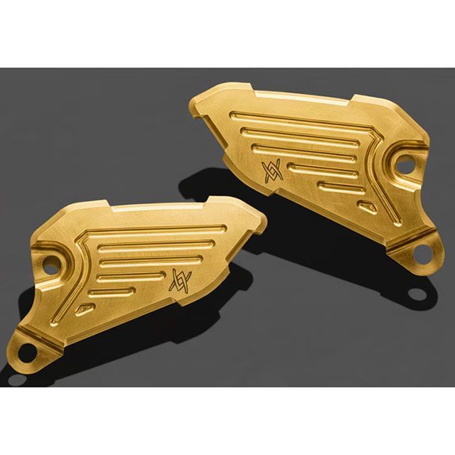 アーキ Z900RS/CAFE/SE ビレット ヒールガード 左右（ゴールド） ARCHI