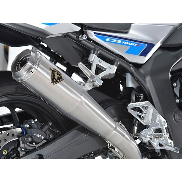 アールズギア CB1000F CB1000F SE ワイバン メガホン ピュアチタンフルエキゾースト シングル UPタイプ（ピュアチタン） R’s …