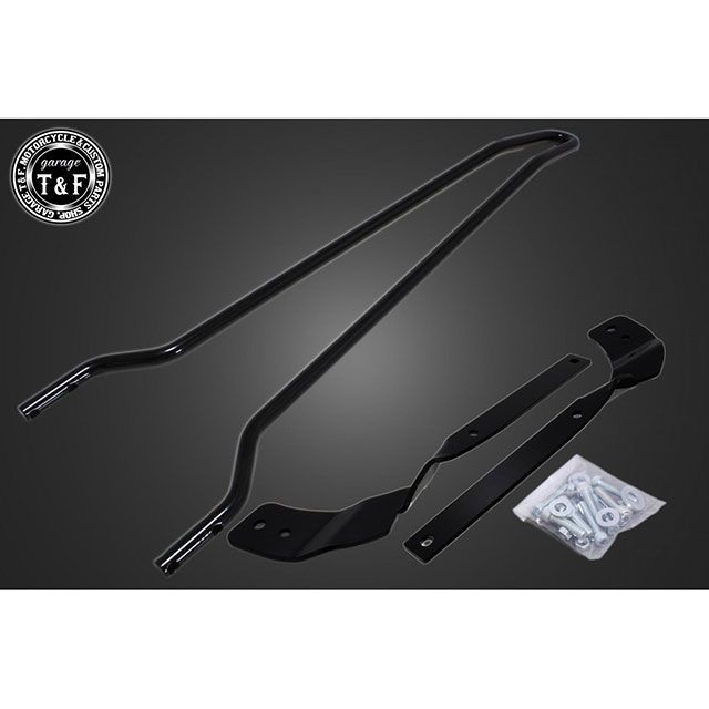 ガレージT&F イントルーダーLC250 イントルーダーLC250 純正フェンダー専用シーシーバーロング（ブラック） T&F