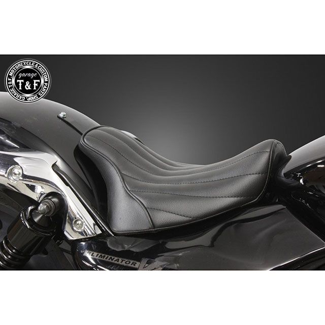 ガレージT&F エリミネーター250V エリミネーター250V フラットシングルシート/バーチカル（ブラック） T&F 19,759円