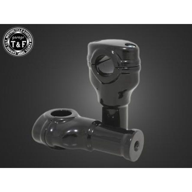 ガレージT&F エリミネーター250V エリミネーター250V オーバルハンドルポスト4インチ（ブラック） T&F 9,835円