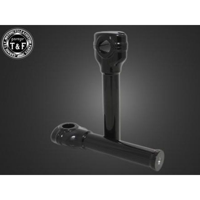 ガレージT&F エリミネーター250V エリミネーター250V オーバルハンドルポスト8インチ（ブラック） T&F