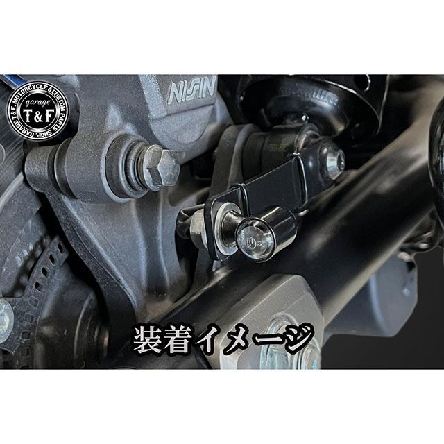 ガレージT&F 汎用 超小型マイクロウィンカー（LED）＋各種ステーSET
