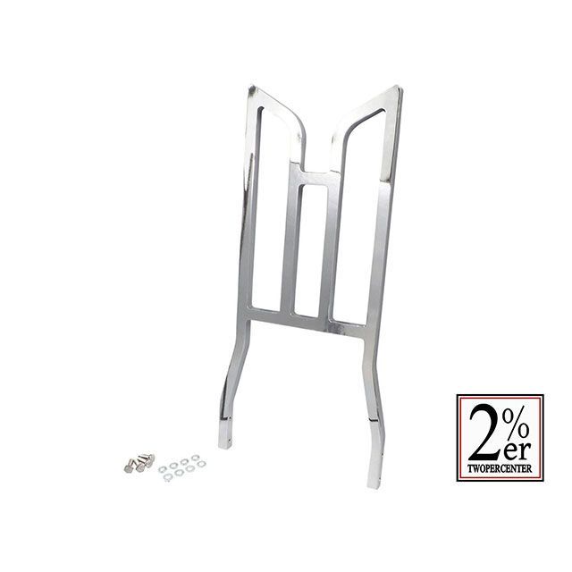 ツーパーセンター 汎用 シッシーバー WING（クローム） 2%ER