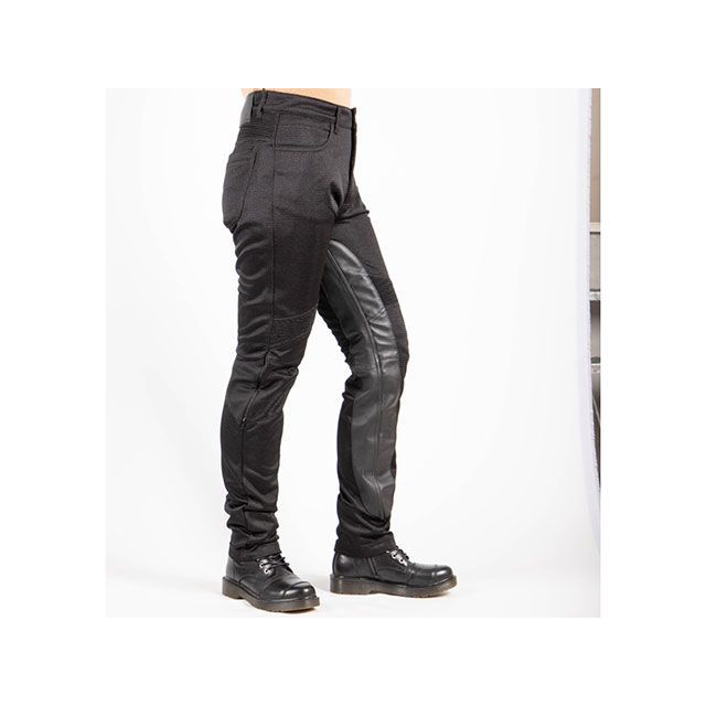 デグナー FRP-46 テキスタイルフルメッシュパンツ/レディース（黒いこと） 大きさ L DEGNER
