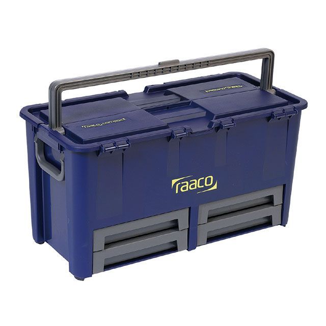 Raaco 136624 ツールボックス コンパクト62 10区画 積載量50kg Raaco