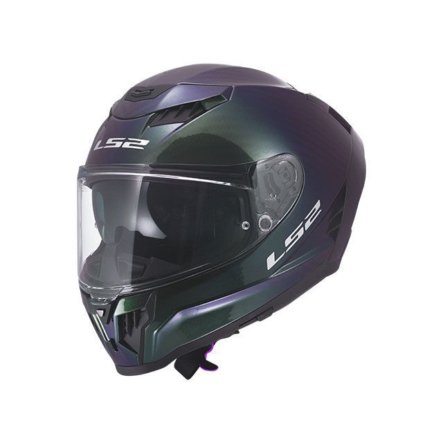エルエスツーヘルメット DRAGON（カメレオンカーボン） サイズ L LS2 HELMETS