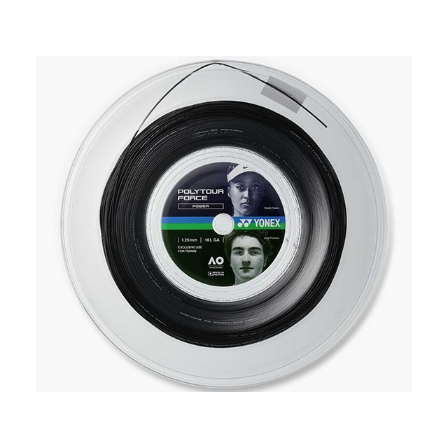 ヨネックス PTFO30R2 ポリツアーフォース130（200m/ブラック） YONEX