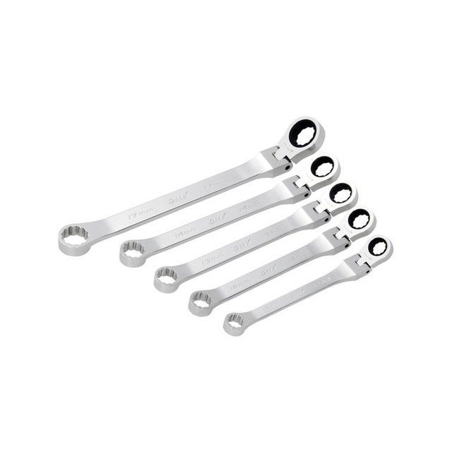 【メーカー直送】ディーン DEEN 新型ラチェットメガネレンチ 5PC SET DEEN
