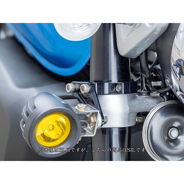 オーバーレーシング 汎用 フォグランプステー UNIVERSAL Φ45用（シルバー） OVER RACING