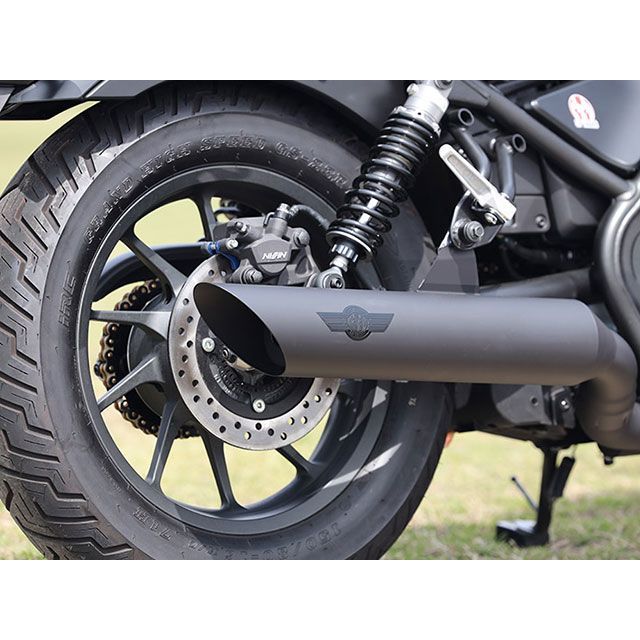 SP忠男 レブル250E-Clutch/S Edition POWERBOX サイレンサースラッシュ ブラックエディション SP TADAO