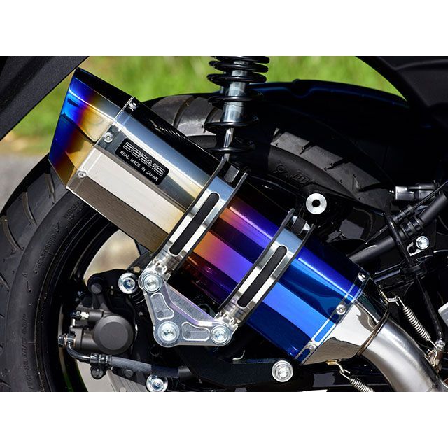 ビームス N-MAX155 CORSA-EVO RS ヒートチタン サイレンサー 政府認証 BEAMS
