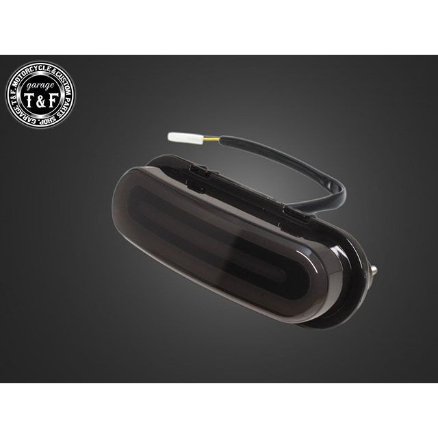車宿りT&F CL250 CL250 純然たるどろ除け専用LED尻っ方照明ランプ（まっ黒い水晶体） T&F