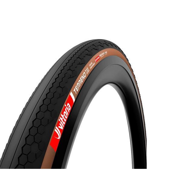 Vittoria（自転車） TERRENO T10 HARDPACK 700×45C（ブラック/ブラウン） Vittoria