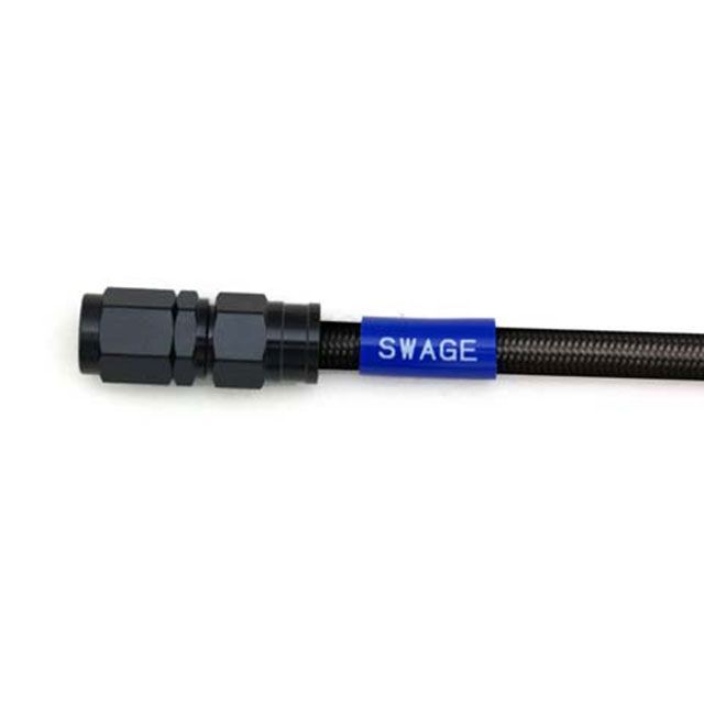 スウェッジライン フロントホースキット OFF用 ブラック/ブラック Gチューブ720 ホース長 1450mm SWAGE-LINE