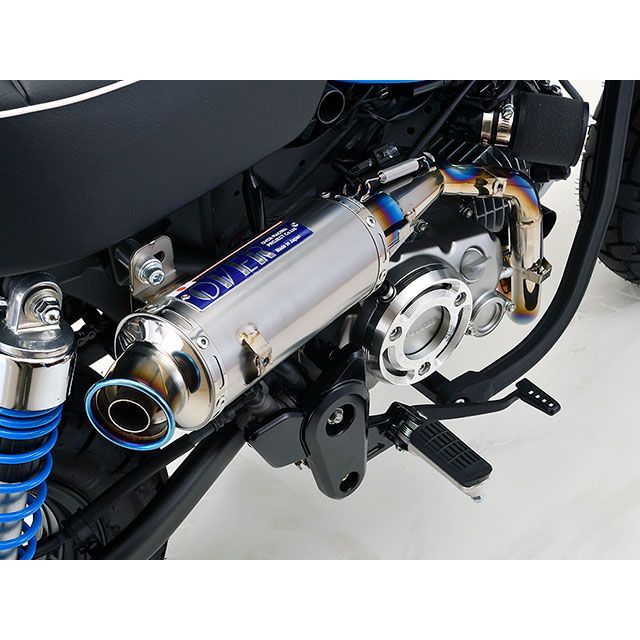 オーバーレーシング Monkey125 NLアップマフラー フルチタン OVER RACING