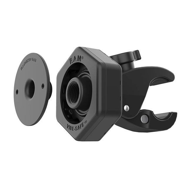 ラムマウント 防振アダプター付タフクロー（S）φ15.9-28.9mm対応 ボール無【Vibe-Safe】 RAM MOUNTS 8,124円