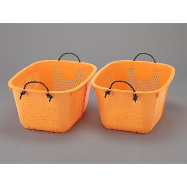 エスコ 640×515×327mm/64.9L コンテナ（2個） ESCO 9,642円