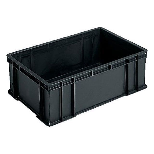 エスコ 658×448×225mm/53.9L ハイテクコンテナ/ESD ESCO 8,050円