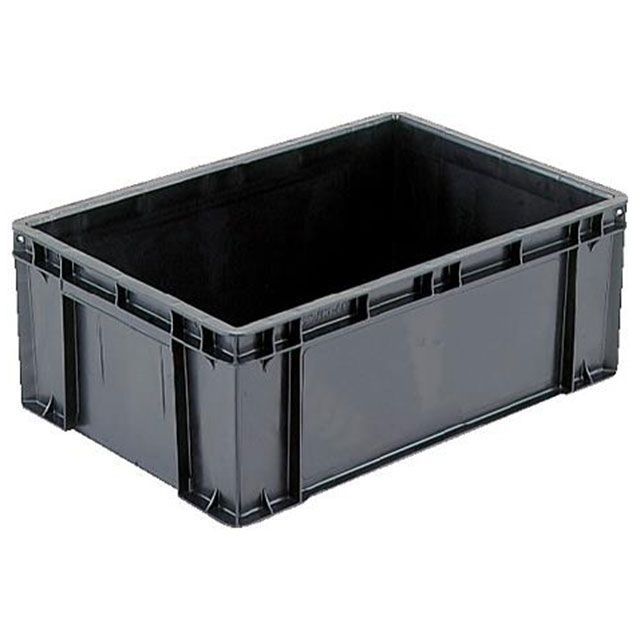 エスコ 657×446×256mm/60.5L ハイテクコンテナ/ESD ESCO 8,764円
