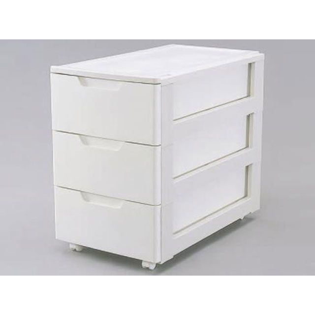 エスコ 440×740×670mm 引出し式収納ケース（3段） ESCO 12,866円