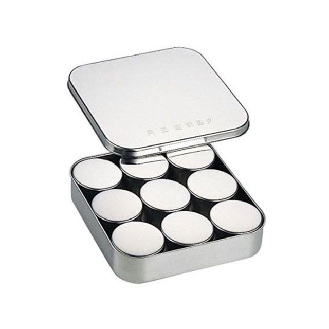 エスコ 200×200×44mm パーツケース（ステンレス製/9個） ESCO 13,343円