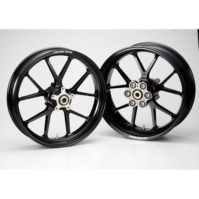 マグタン ZX-9R（F） マグネシウム鍛造ホイール セット MAGTAN JB3 フロント：3.50-17/リア：6.00-17 カラー ブラック…の通販は