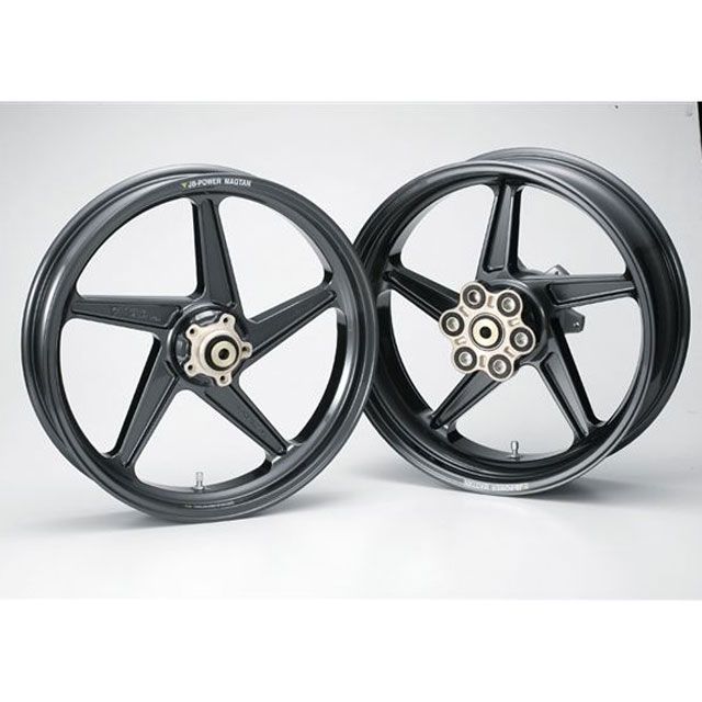 マグタン ZX-12R マグネシウム鍛造ホイール セット MAGTAN JB2 フロント:3.50-17/リア:6.00-17 カラー ガンメタリッ…の通販は