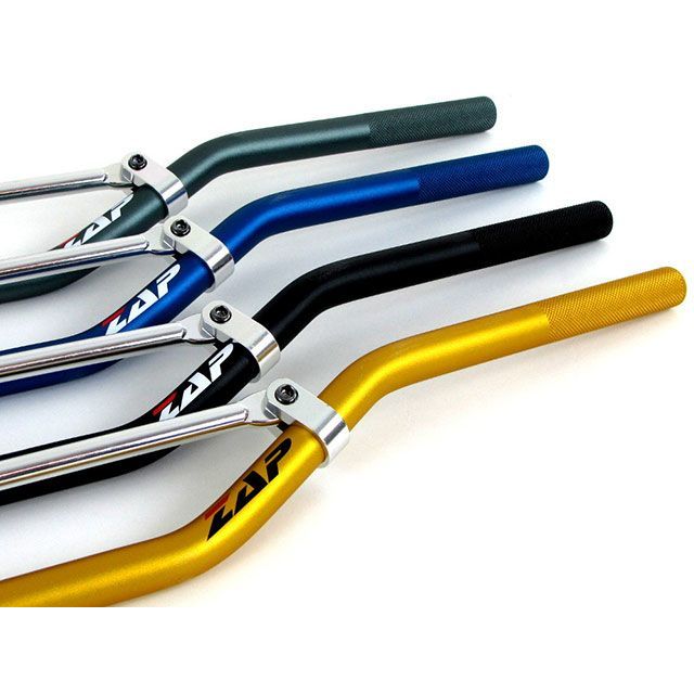 ザップテクニクス 汎用 ZAP TECHNIX MXハンドルバー22mmSTDバーパット付 カラー ブルー ZAPTECHNIX